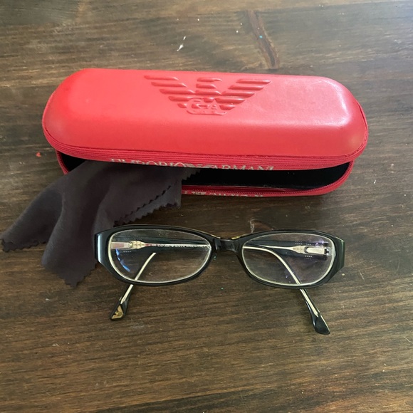 Y2K Emporio Armani 9271 eyeglasses MH900 - Picture 4 of 4